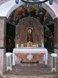 Na eine Idee wo diese kleine Kapelle sein könnte? Wenn nicht, noch mal Tag 4 lesen.