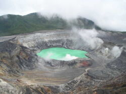 Vulcan Poás - 2.574 Meter hoch